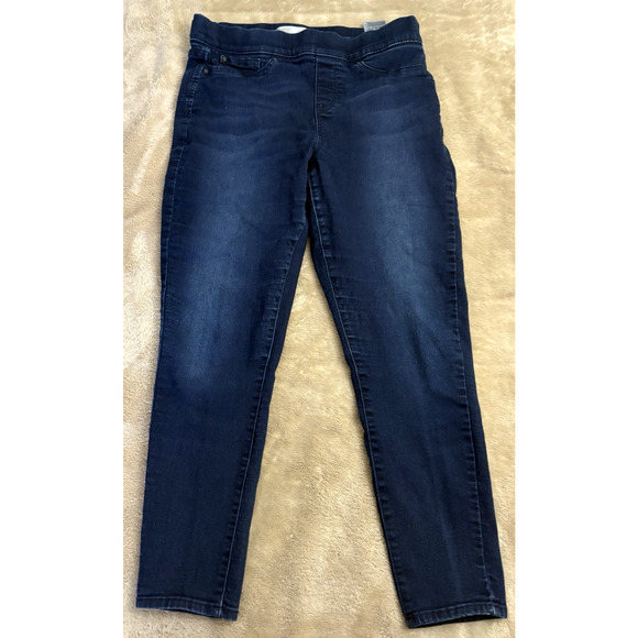 Signature by Levi Strauss Womens Totally Shaping Pull-on Skinny Jeans Size 32/28 - Picture 1 of 8